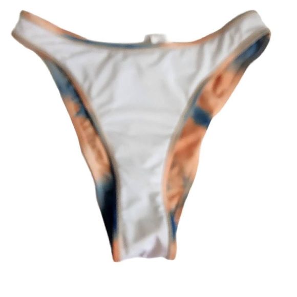 Nasty Gal Tie Dye Triangle Strappy Bikini Set Size 2 - Picture 9 of 11